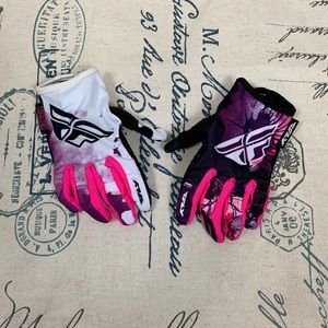 Fly Racing WMN Kinetic Gloves Size 5/XS Girls